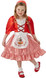 Girls Red Riding Hood Fancy Dress Costume 2