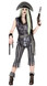 Ladies Ghost Pirate Fancy Dress Costume 2