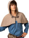 Mens Medieval Peasant Cape