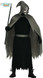 Mens Black/Grey Grim Reaper Fancy Dress Costume