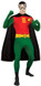 Mens Robin 2nd Skin Fancy Dress Costume