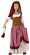 Girls Medieval InnKeeper Fancy Dress Costume