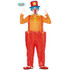 Mens Clown Costume Red