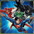 Justice League Luncheon Napkin 2 Ply 33cm Pack of 16
