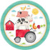 Barnyard Birthday Party Paper Plates - 8 Pack