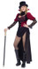 Ladies Burlesque Victorian Vampiress Fancy Dress Costume