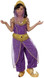 Girls Purple Arabian Fancy Dress Costume