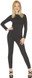 Ladies Black Bodysuit