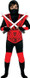 Boys Red/Black Ninja Costume