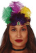 Ladies Mardi Gras Feather Hairband