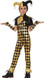 Child's Black/Gold Jester Costume
