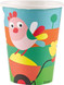 8 Paper Cups Farm Fun