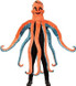 Adults Octopus Costume One Size