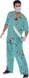 Unisex Adults Bloody Surgeon Scrubs Fancy Dress Costume