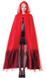 Red Hooded Cape One Size