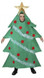 Childs Festive Christmas Tree Fancy Dress Costume