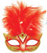 Red Feather Mask