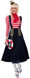 Ladies Sailor Midi Skirt