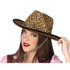 Leopard Print Cowgirl Hat