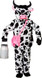 Adults Big Head Cow Mascot Costume One Size