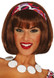 Ladies Brown Disco Wig