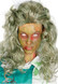 Womans Grey Zombie Wig