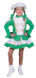 Girls Green Majorette Costume