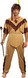 Native American Man Brown One Size