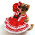 Miss Santa Baby Dog Costume