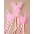 Pink Net Butterfly Wand