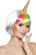 Women's Unicorn Moonlight Wig with Horn