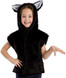 Childs Black Cat Tabard Costume