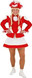 Mens Red Male Majorette Dress Costume