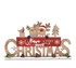 Wooden Merry Christmas Sign