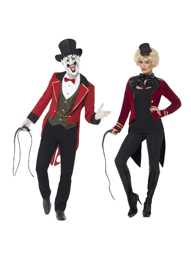 Sinister Ringmaster Couples Costume