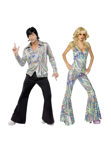 70 s Disco Dancing Couples Costume