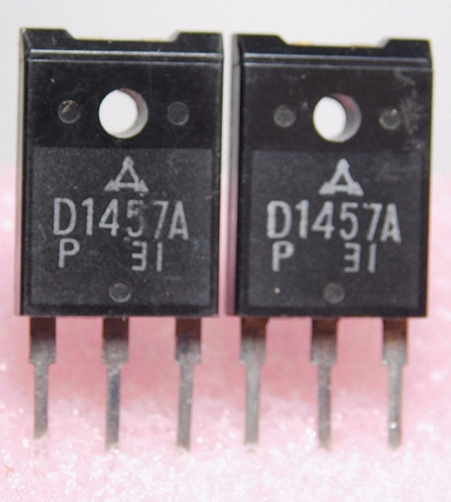 2SD1457A  / D1457A / TRANSISTOR / 2 PIECES  (qzty)