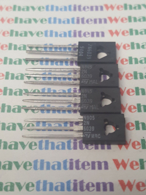 2N6039 / TRANSISTOR / 4 PIECES / (qzty)