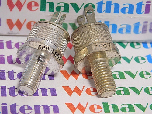 SPD5507, 5507 / SCR / COMPARABLE TO ECG5507, NTE5507 /STUD MOUNT/2 PIECES (qzty)