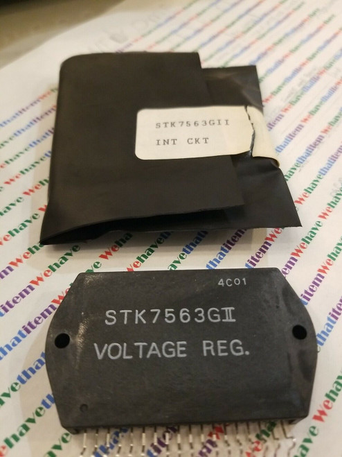 STK7563G II / IC / VOLTAGE REGULATOR / SIP / 1 PIECE (QZTY)