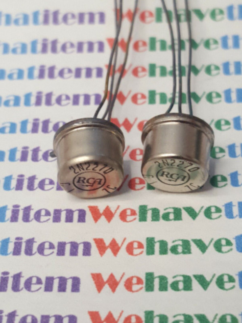 2N2270 / TRANSISTOR / 2 PIECES / (qzty)