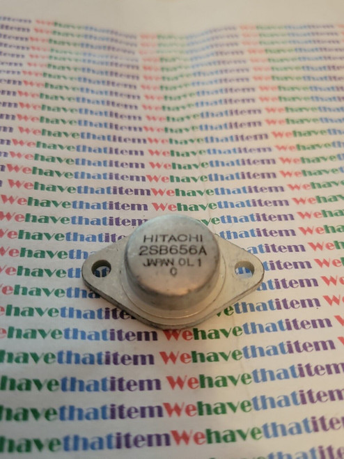 2SB656A / TRANSISTOR / TO3 / HITACHI / 1 PIECE  (qzty)