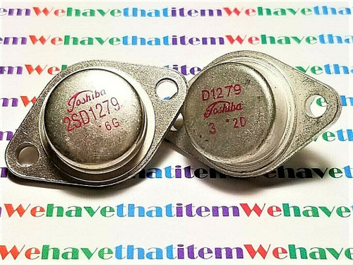 2SD1279 / TRANSISTOR / TO3 / 2 PIECES (qzty)
