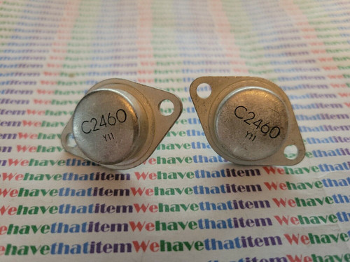 2SC2460/  C2460 / TRANSISTOR / TO3 / 2 PIECES (qzty)