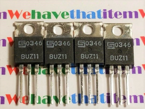 BUZ11 / MOSFET / TO220 / SSI / 4 PIECES  (qzty)