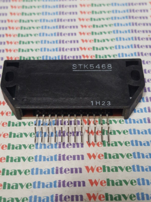 STK5468 / IC / VOLTAGE REGULATOR / SIP / 1 PIECE (qzty)