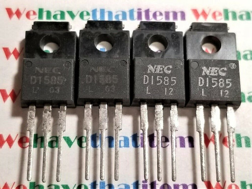 2SD1585 / TRANSISTOR / TO220 / 4 PIECES (QZTY)