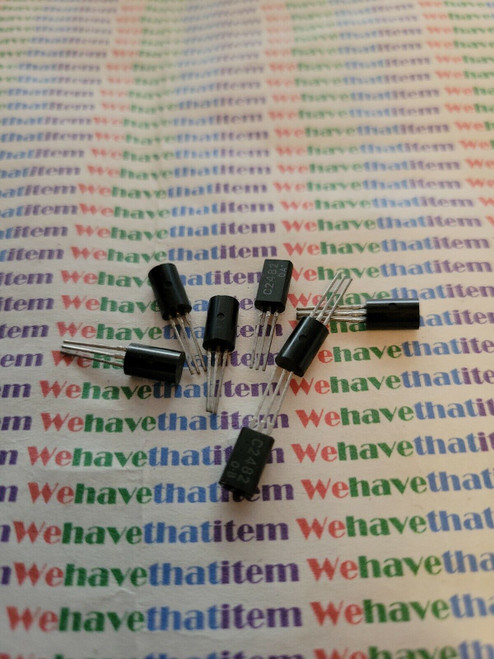 2SC2482 / TRANSISTOR CROSSES RCA# 185297  / 5 PIECES (qzty)
