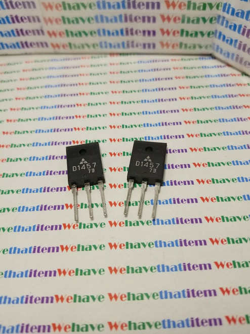 2SD1457  / D1457 / TRANSISTOR / 2 PIECES  (qzty)