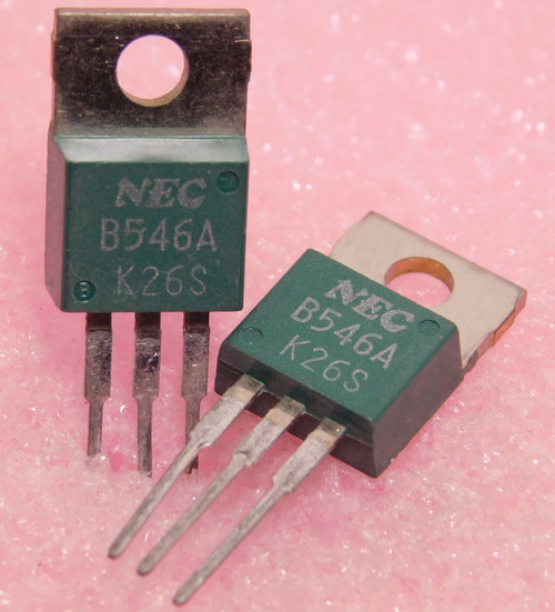 2SB546A / B546A / TRANSISTOR / TO220 / 2 PIECES (qzty)